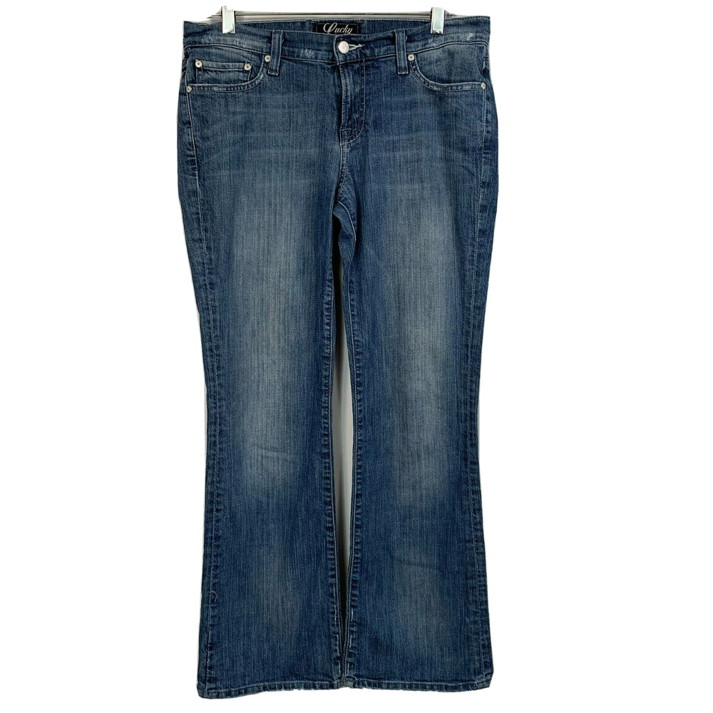 Lucky Brand Jeans Womens Sz 8 29 Blue Bartlett Sweet N‎ Low Bootcut Flare